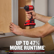 Photo of Craftsman cordless impact driver CMCF811D1 being used to assemble a wooden cabinet.