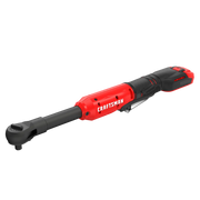 A red and black Craftsman cordless ratchet tool displayed on a white background.