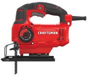 Craftsman jigsaw CMES610 red and black white background beauty shot side view