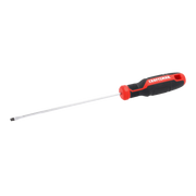 Craftsman flathead screwdriver with black and red handle, side angle, SKU CMHT65159.