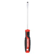 Craftsman flathead screwdriver CMHT65165, black and red handle, front angle, white background.