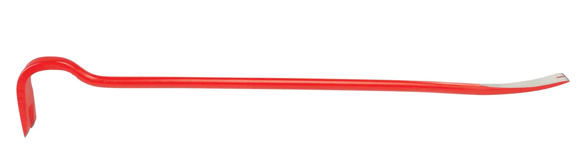 Photo of Craftsman CMHT82501 red pry bar with angled ends, shown on white background, hand tool category.