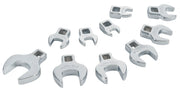 Craftsman crowfoot wrench set 94829 white background beauty shot angled from above