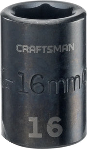 View of CRAFTSMAN Sockets: Impact on white background