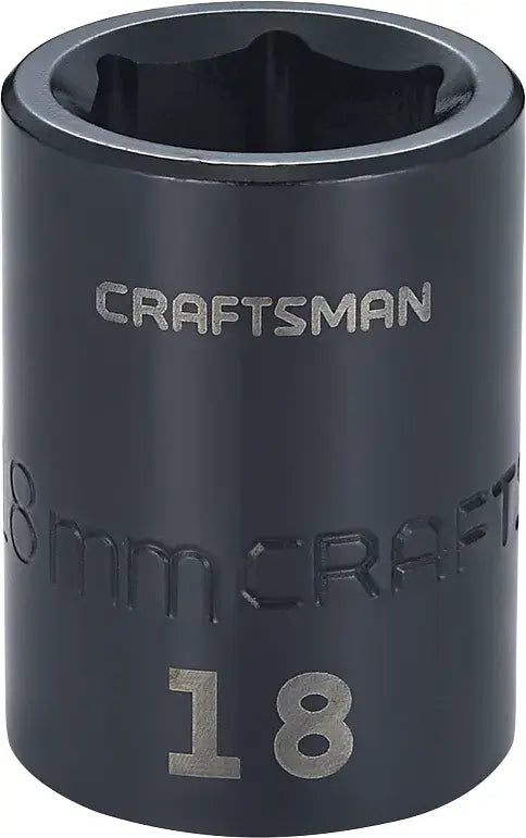 View of CRAFTSMAN Sockets: Impact on white background