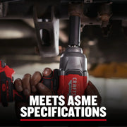 Photo of Craftsman power tool in use, red and black design, category graphics, CMMT16086 visible.