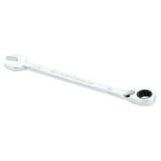 A CRAFTSMAN combination wrench with an open-end on one side and a ratcheting box-end on the other side, shown against a white background.
