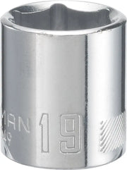 View of CRAFTSMAN Sockets on white background