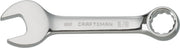 Craftsman CMMT44107 combination wrench, chrome finish, 5/8 inch, left side view, white background.