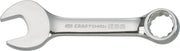 Photo of Craftsman CMMT44119 combination wrench, 18mm, silver finish, horizontal angle on white background.