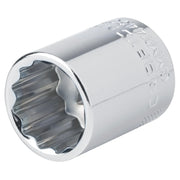 Craftsman chrome socket tool CMMT44307, front angle on white background.