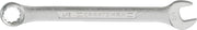Photo of Craftsman CMMT44695 combination wrench, silver, 1/2 inch size, flat angle on white background.