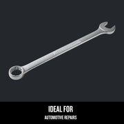 Craftsman combination wrench CMMT44709, silver finish, angled view, tool for automotive repairs.
