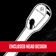 Craftsman CMMT86304V graphics, illustrated ratchet with enclosed head design, black and white with red accent.