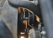 Photo of CRAFTSMAN ratchet tool in use on engine component, close-up view, SKU CMMT86822.