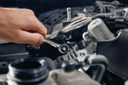 Photo of CRAFTSMAN ratchet wrench in use on car engine, product category Photography, SKU CMMT87026.