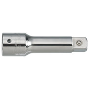 Photo of Craftsman socket extension, chrome finish, model CMMT99224, tool category, side view on white background.