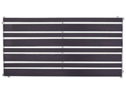 CRAFTSMAN CMMT99406 black metal slatwall panel, front angle, storage accessory photography.