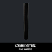 CRAFTSMAN CMST82692 black drawer liner roll, vertical angle, graphics category.