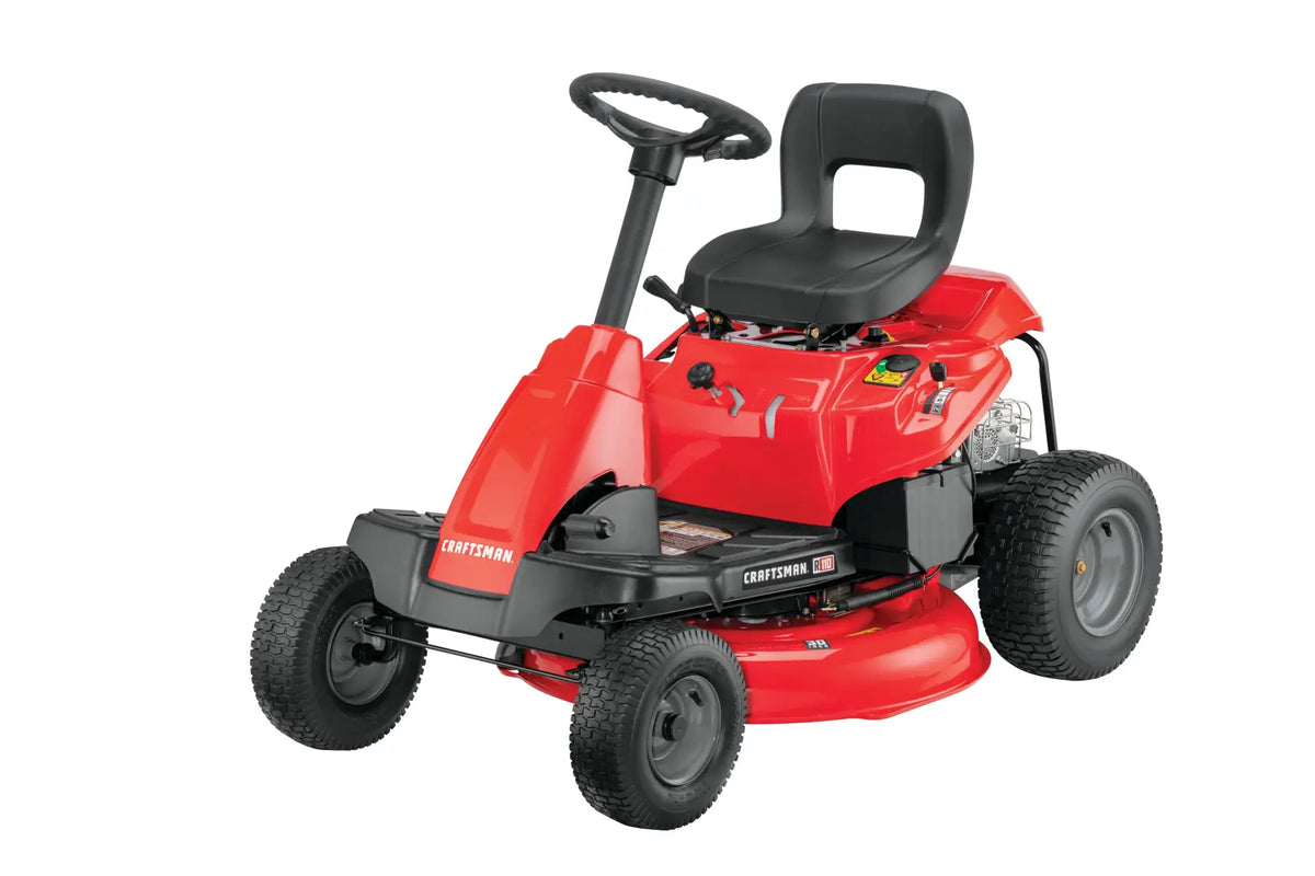 Craftsman riding lawn mower 247.25000 white background beauty shot front angle