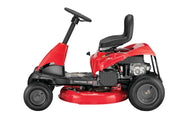 Craftsman R110 riding lawn mower 13AC26JD093 white background beauty shot side angle.