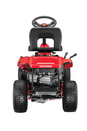 Craftsman riding lawn mower 960410461 white background beauty shot front angle