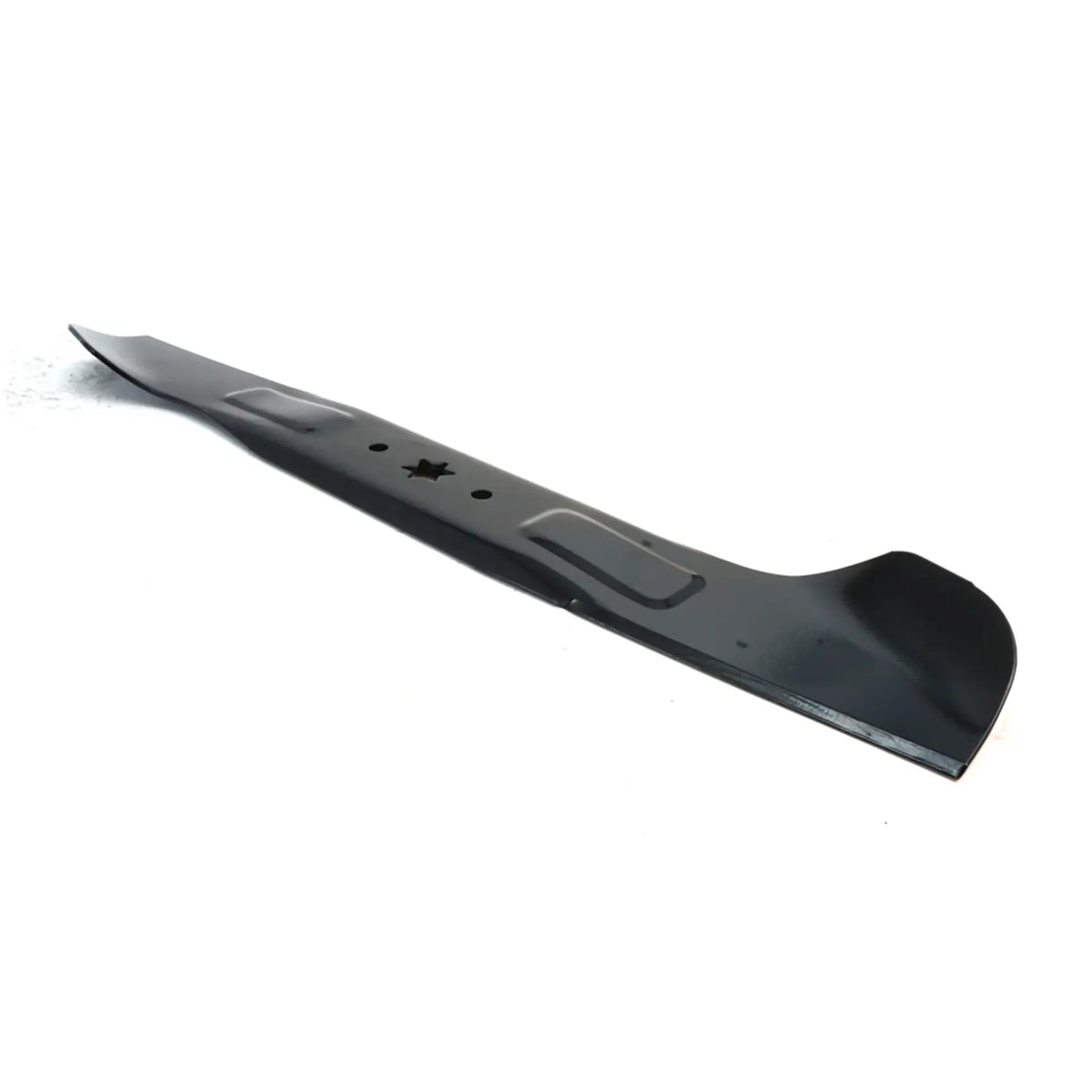 Craftsman lawn mower blade CMXGZAM110166 white background beauty shot top view