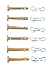 Craftsman clevis pin and clip set 555374 white background beauty shot top-down angle