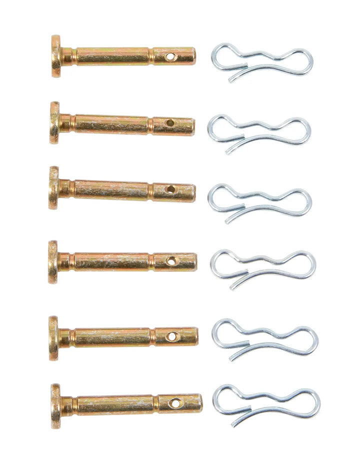 Craftsman clevis pin and clip set 555374 white background beauty shot top-down angle