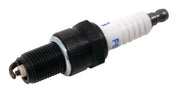 Craftsman spark plug F6TC white background beauty shot angled view