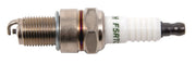 Craftsman spark plug F5RTC white background beauty shot side angle.