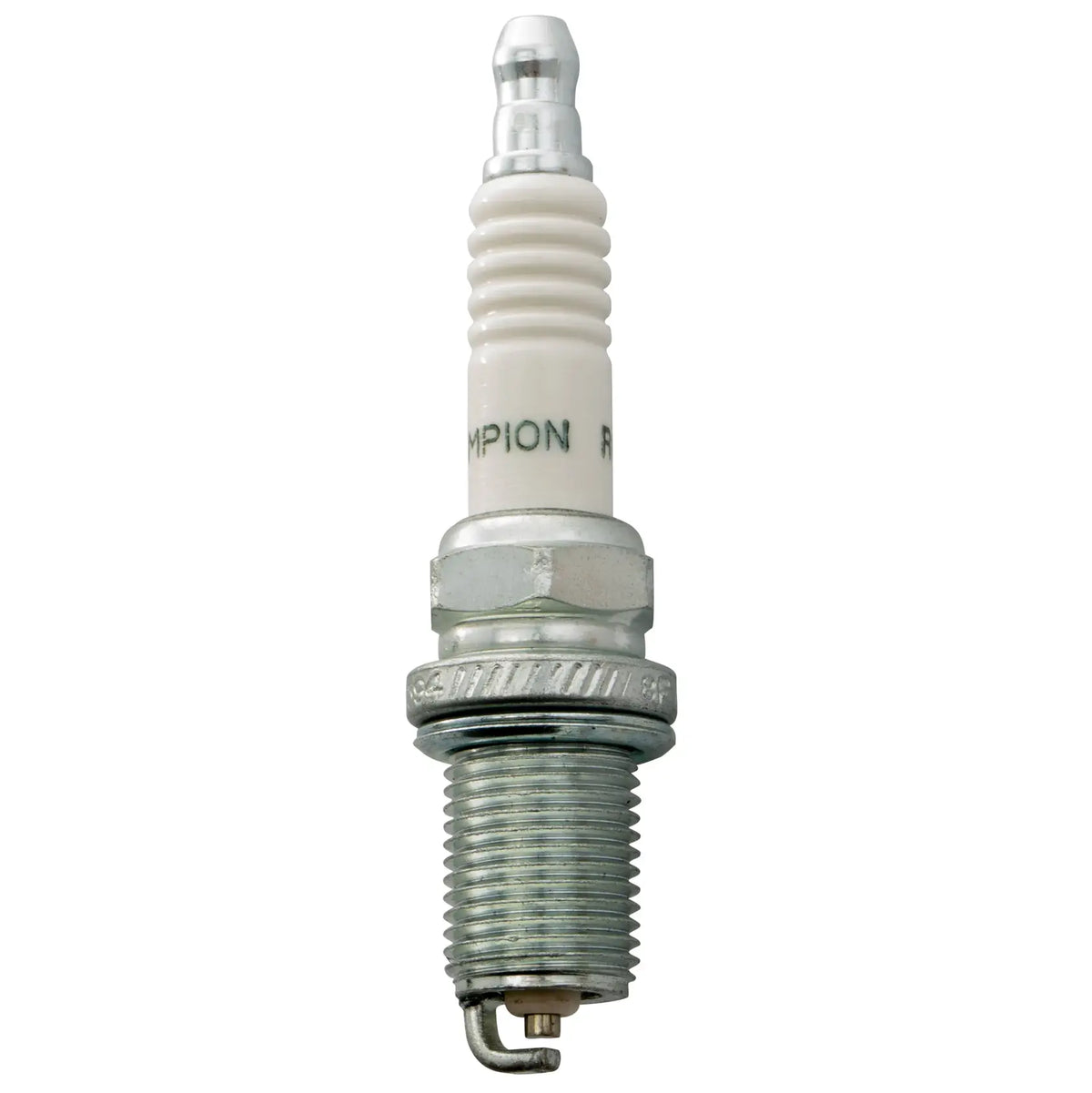 Craftsman spark plug 5095 white background beauty shot side view