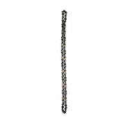 Photo of Craftsman chainsaw chain, SKU CMXGZAM700117, metal, top view, on white background.