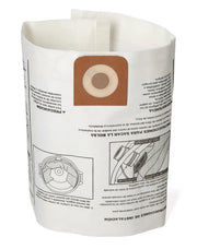 DeWalt vacuum filter bag DXVA19-4103 white background beauty shot front angle