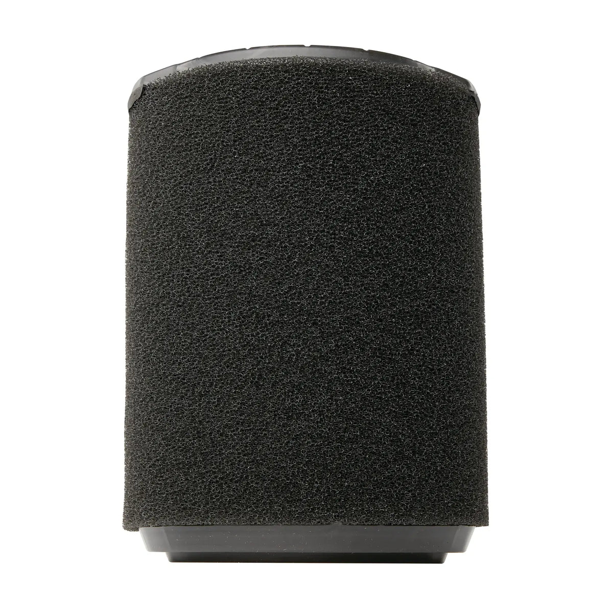 Craftsman air filter 24688 black foam cylindrical filter white background beauty shot front angle
